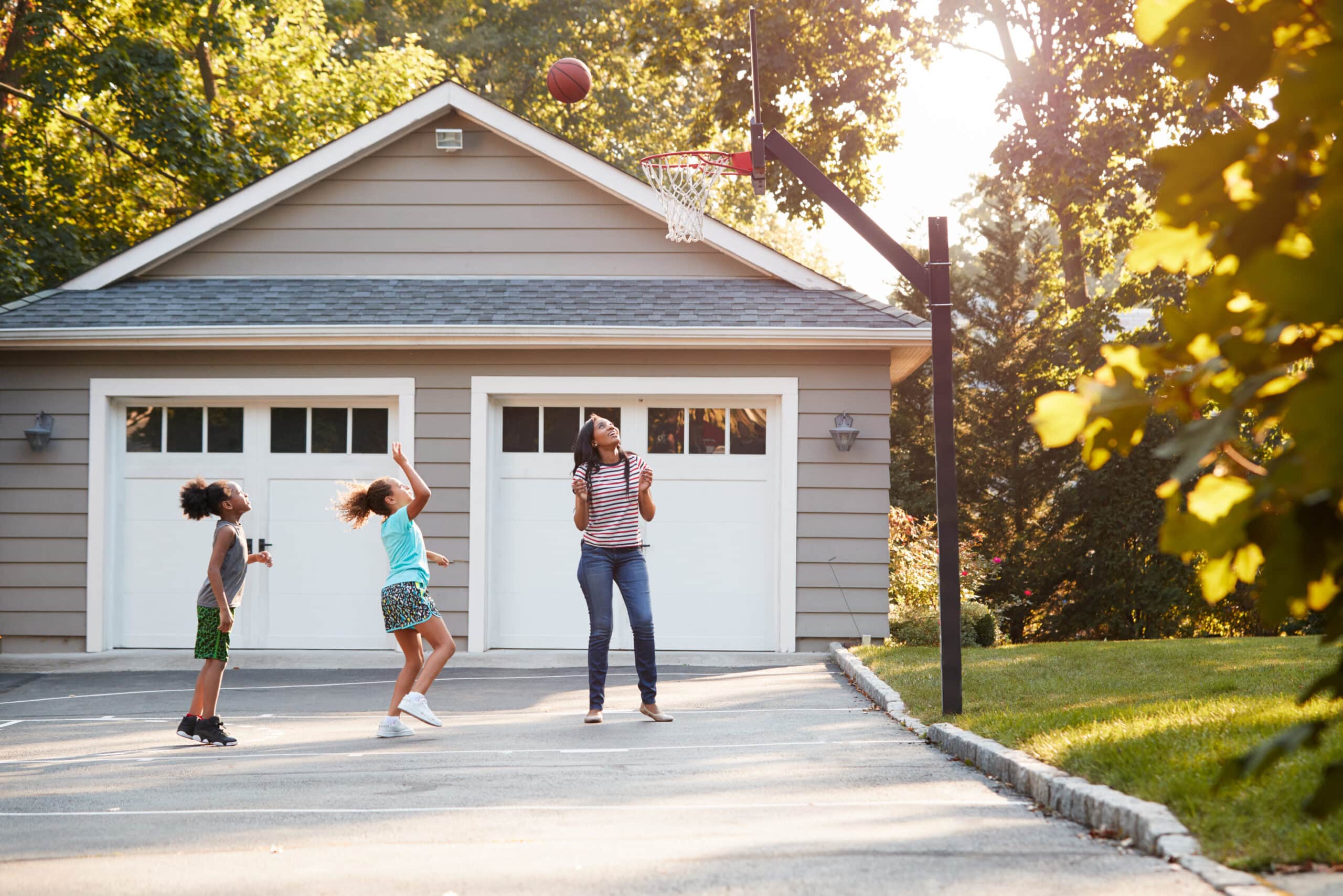 Family enjoying a safe home with a reliable roof in Prescott Valley